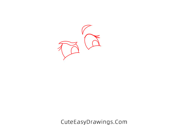 how to draw pepper from pound puppies - www.cuteeasydrawings.com
