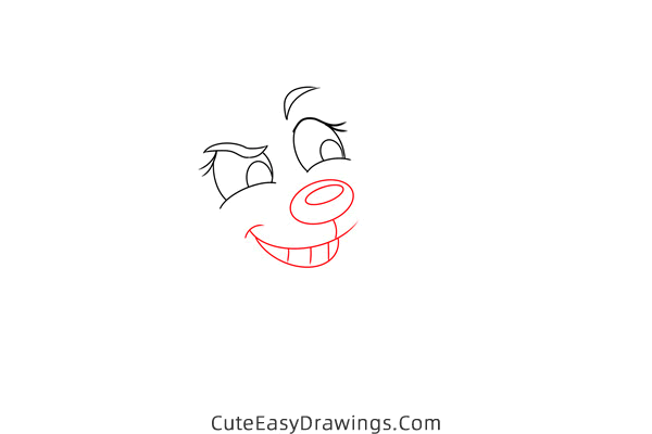 how to draw pepper from pound puppies - www.cuteeasydrawings.com