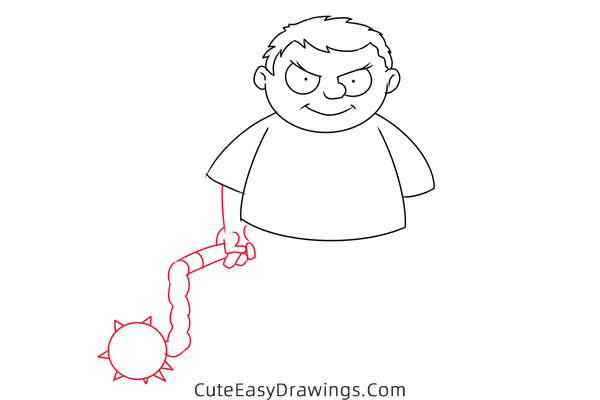how to draw pugsley addams from the addams family - www.cuteeasydrawings.com