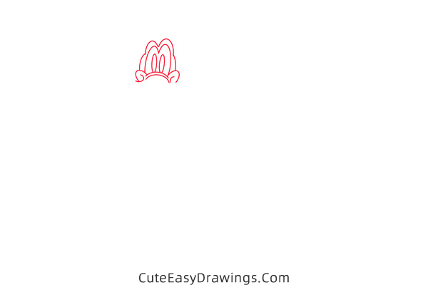 how to draw goofy goof - www.cuteeasydrawings.com