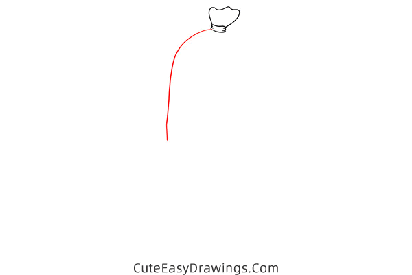 how to draw a sausage - www.cuteeasydrawings.com