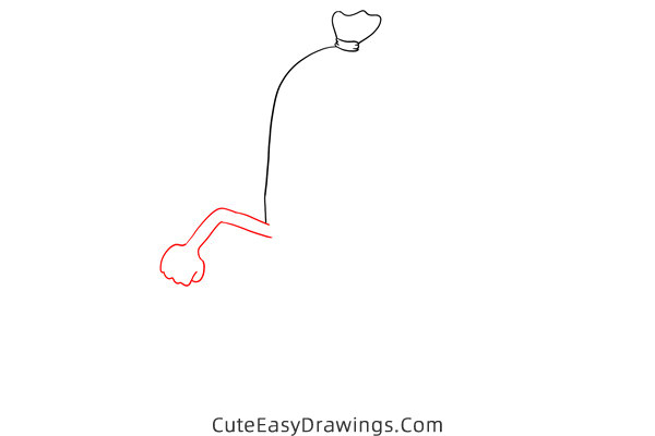 how to draw a sausage - www.cuteeasydrawings.com