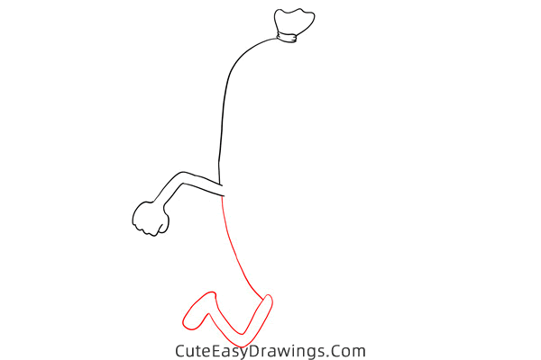 how to draw a sausage - www.cuteeasydrawings.com