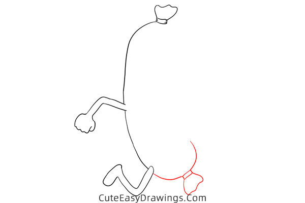 how to draw a sausage - www.cuteeasydrawings.com
