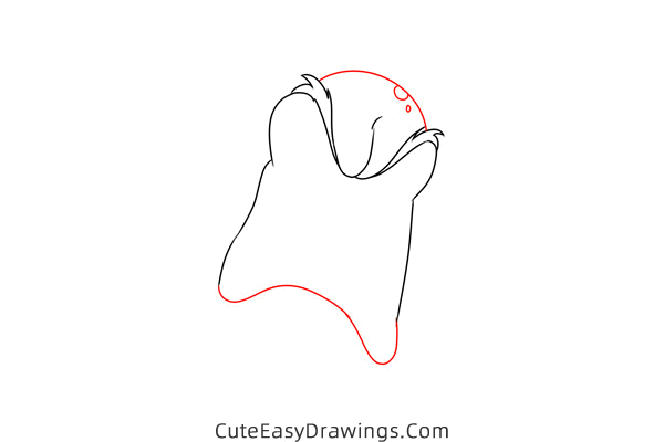 how to draw nessus from hercules - www.cuteeasydrawings.com