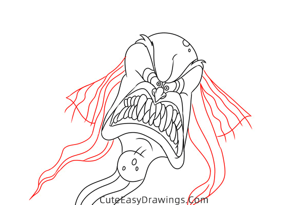 how to draw nessus from hercules - www.cuteeasydrawings.com