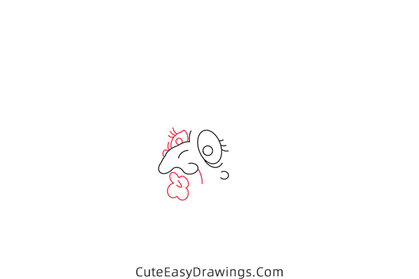 how to draw a witch face - www.cuteeasydrawings.com