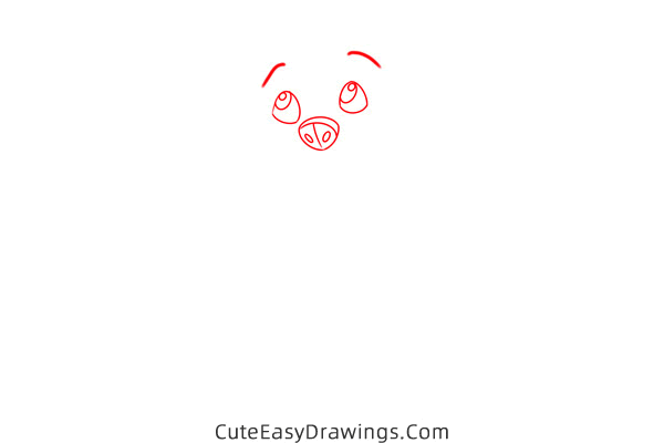 how to draw koda from brother bear - www.cuteeasydrawings.com