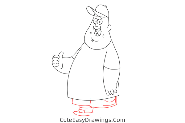 how to draw soos ramirez from gravity falls - www.cuteeasydrawings.com