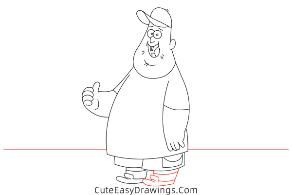 how to draw soos ramirez from gravity falls - www.cuteeasydrawings.com