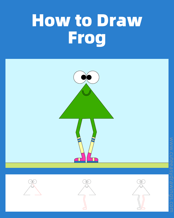 how to draw frog from hey duggee - www.cuteeasydrawings.com