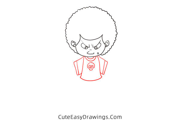 how to draw a boy killing a mosquito - www.cuteeasydrawings.com