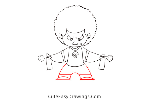 how to draw a boy killing a mosquito - www.cuteeasydrawings.com