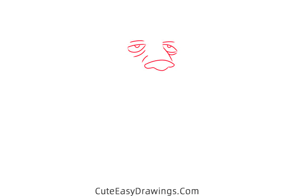 how to draw heen from howls moving castle - www.cuteeasydrawings.com