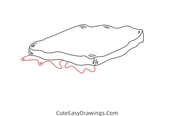 how to draw a sandwich - www.cuteeasydrawings.com