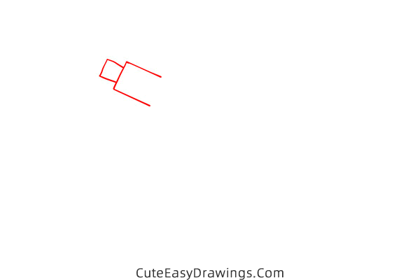 how to draw a water gun - www.cuteeasydrawings.com