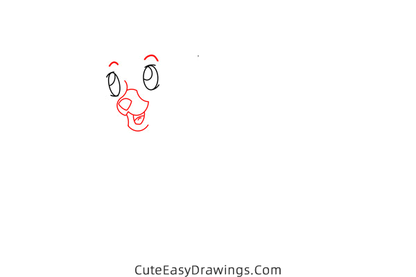 how to draw tod from the fox and the hound - www.cuteeasydrawings.com