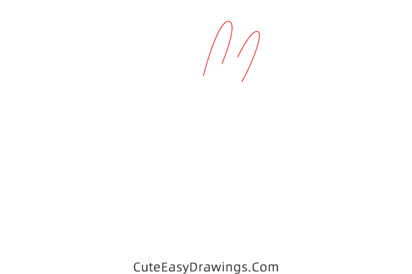 how to draw grampy rabbit from peppa pig - www.cuteeasydrawings.com