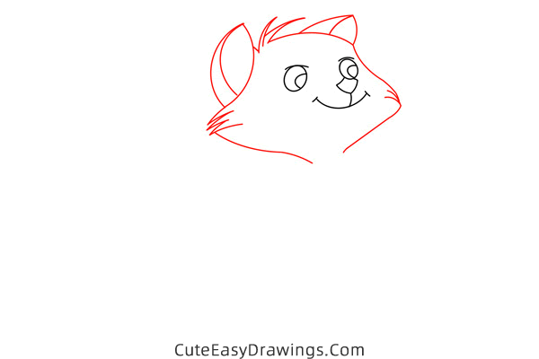 how to draw berlioz from the aristocats - www.cuteeasydrawings.com