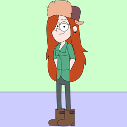 How to Draw Wendy Corduroy from Gravity Falls Step by Step