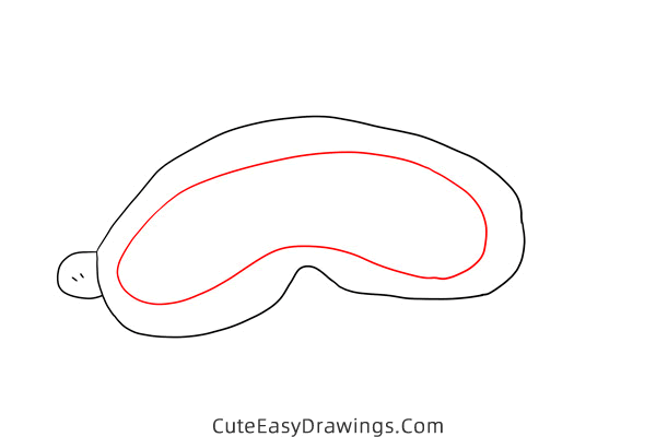 how to draw a diving mask - www.cuteeasydrawings.com
