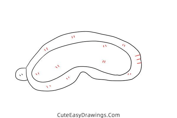 how to draw a diving mask - www.cuteeasydrawings.com