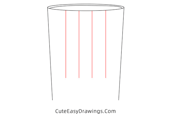 how to draw a 4th of july hat - www.cuteeasydrawings.com