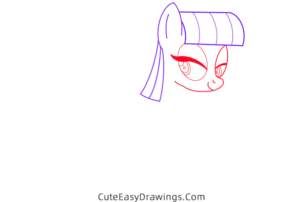 how to draw maud pie from my little pony - www.cuteeasydrawings.com