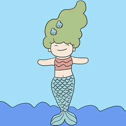 How to Draw a Mermaid Easy Step by Step