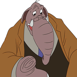 How to Draw Woolie Mammoth from Cats Don't Dance Step by Step