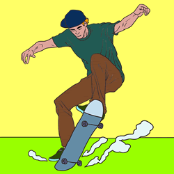 How to Draw an Awesome Skateboarder Step by Step