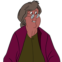 How to Draw Widow Tweed from The Fox and the Hound Step by Step