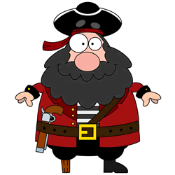 How to Draw a Pirate Step by Step