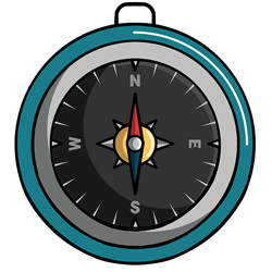 How to Draw a Compass Step by Step
