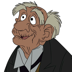 How to Draw Georges Hautecourt from The Aristocats Step by Step