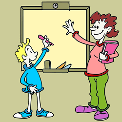 How to Draw a Classroom Scene Step by Step