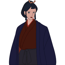 How to Draw Lady Eboshi from Princess Mononoke Step by Step