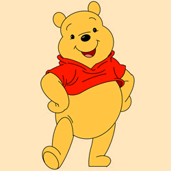 How to Draw Pooh Bear Easy Step by Step