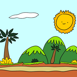 How to Draw a Mountain Landscape Step by Step