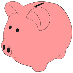 How to Draw a Piggy Bank Step by Step