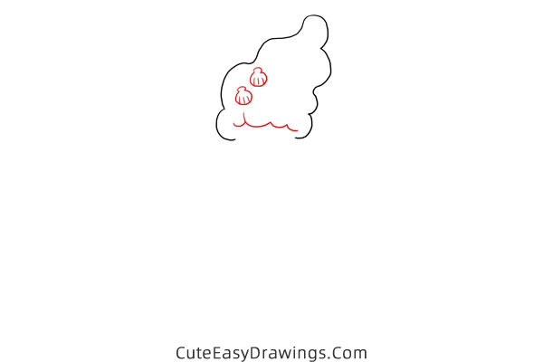 how to draw a mermaid easy - www.cuteeasydrawings.com