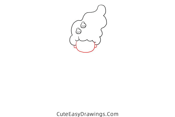how to draw a mermaid easy - www.cuteeasydrawings.com