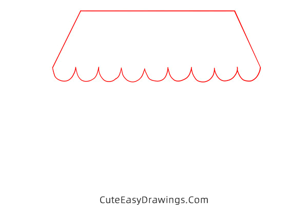 how to draw a cake shop - www.cuteeasydrawings.com