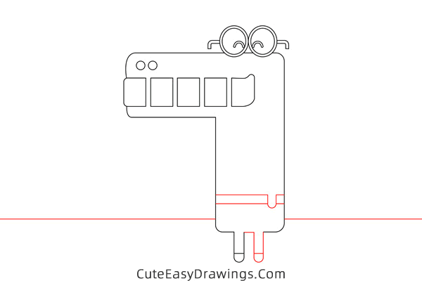 how to draw happy from hey duggee - www.cuteeasydrawings.com