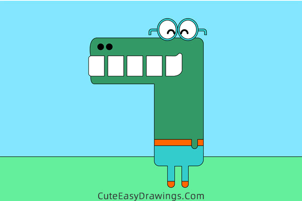 how to draw happy from hey duggee - www.cuteeasydrawings.com