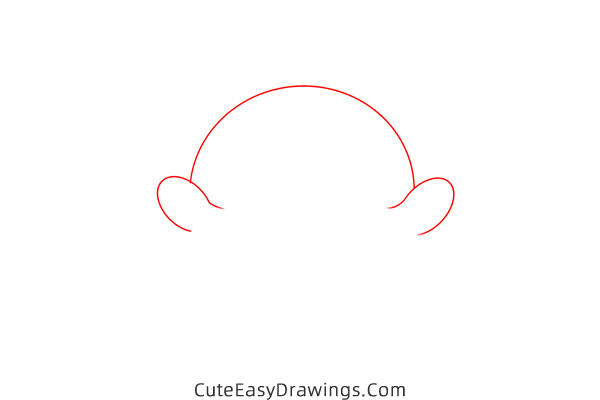 how to draw a cute bunny - www.cuteeasydrawings.com
