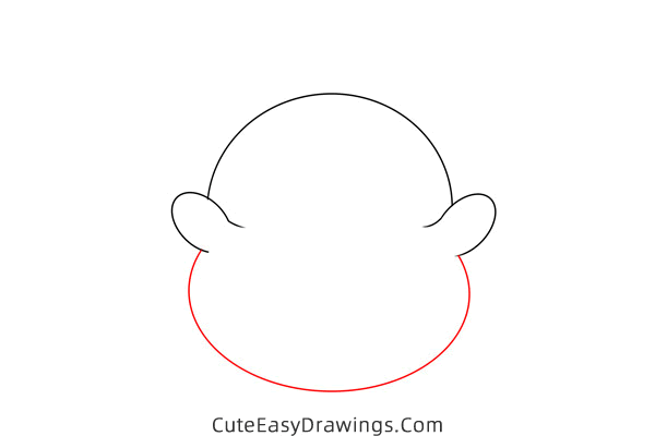 how to draw a cute bunny - www.cuteeasydrawings.com