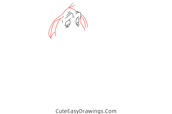 how to draw woolie mammoth from cats dont dance - www.cuteeasydrawings.com