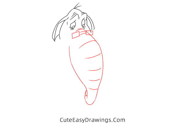 how to draw woolie mammoth from cats dont dance - www.cuteeasydrawings.com