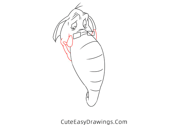 how to draw woolie mammoth from cats dont dance - www.cuteeasydrawings.com